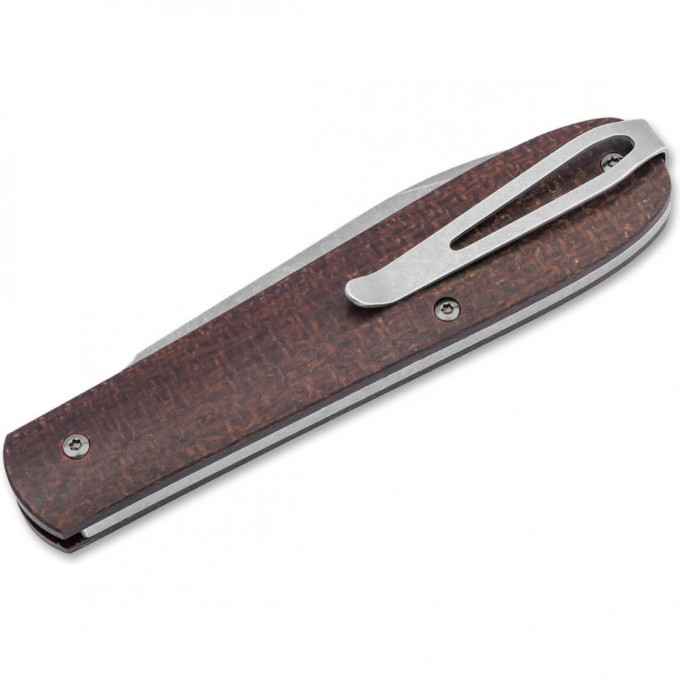 Складной нож BOKER MANUFAKTUR SOLINGEN COFFIN JUTE MICARTA 112946 BK112946