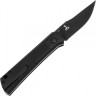 Нож BOKER PLUS ALLUVIAL ALL BLACK 01BO346 BK01BO346