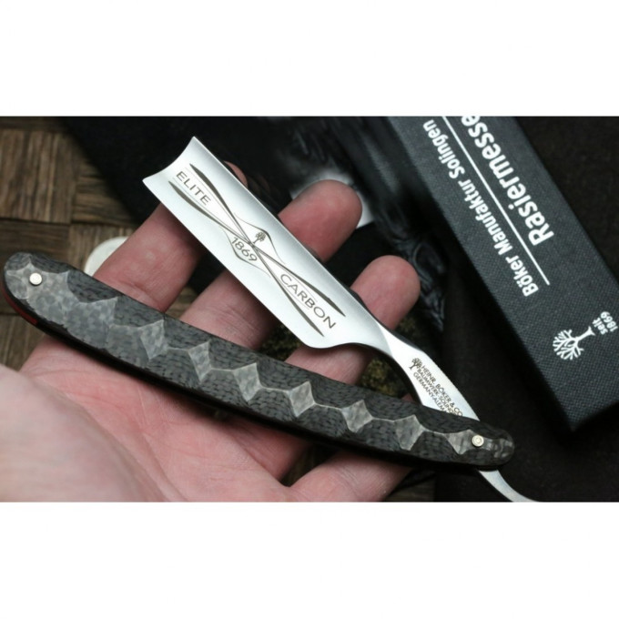 Опасная бритва BOKER ELITE CARBON SE 2.0 6/8 140545 BK140545